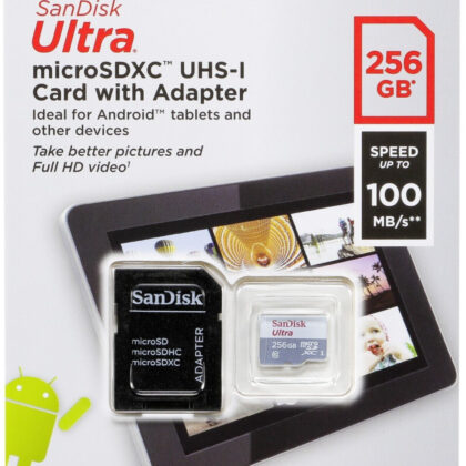 SanDisk Ultra microSDXC 256 GB + Adaptador