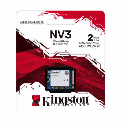 SSD Kingston NV3 PCIe 4.0 NVMe 2TB M.2 2230