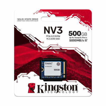 SSD Kingston NV3 PCIe 4.0 500GB M.2 NVMe