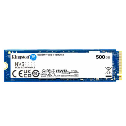 Kingston NV3 500GB SSD M.2 NVMe PCIe 4.0 - 5000MB/s