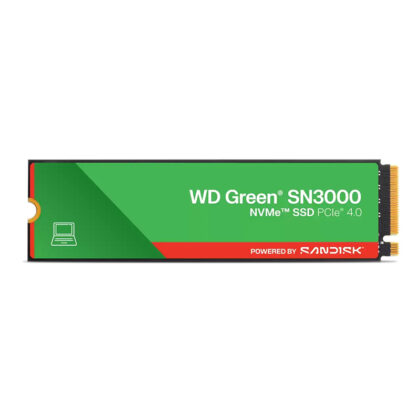 SSD WD Green SN3000 500GB NVMe PCIe Gen 4.0 M.2 2280