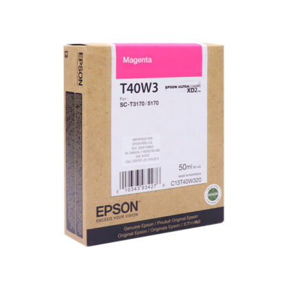 Cartucho de Tinta Epson T40W320 Magenta 50ml para SureColor