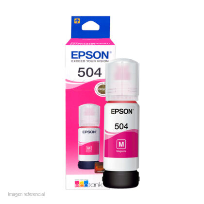 Botella Tinta EPSON Magenta 70ml EcoTank T504320