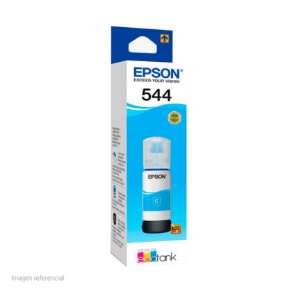 Botella de Tinta EPSON T544220-AL Cian 65ml para EcoTank