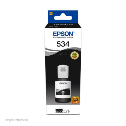Botella Tinta EPSON T534120 Negro 120ml EcoTank