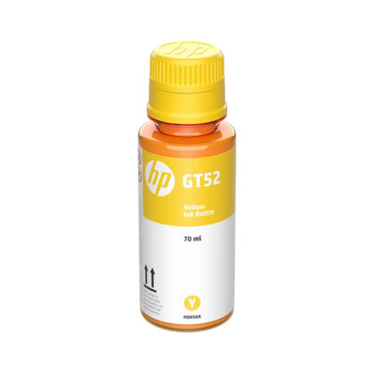 Botella Tinta Amarilla HP GT52 Original 70ml Alto Rendimiento