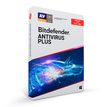 Bitdefender Antivirus Plus 3 PCs 12 Meses