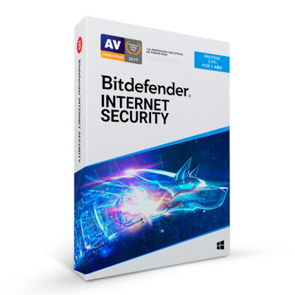 Bitdefender Internet Security 3 PCs 12 Meses