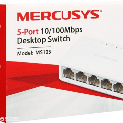 Switch Mercusys MS105 5 Puertos Fast Ethernet