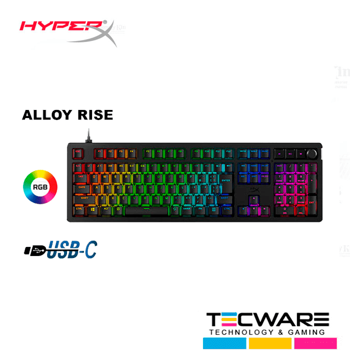 HyperX Alloy Rise GKBD LTNA - Imagen 2