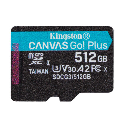 Kingston microSDHC 512GB Canvas Go Plus