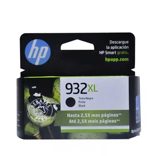 HP 932XL Tinta Negra Alto Rendimiento - Imagen 5