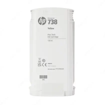 Cartucho de tinta HP 738 Amarillo