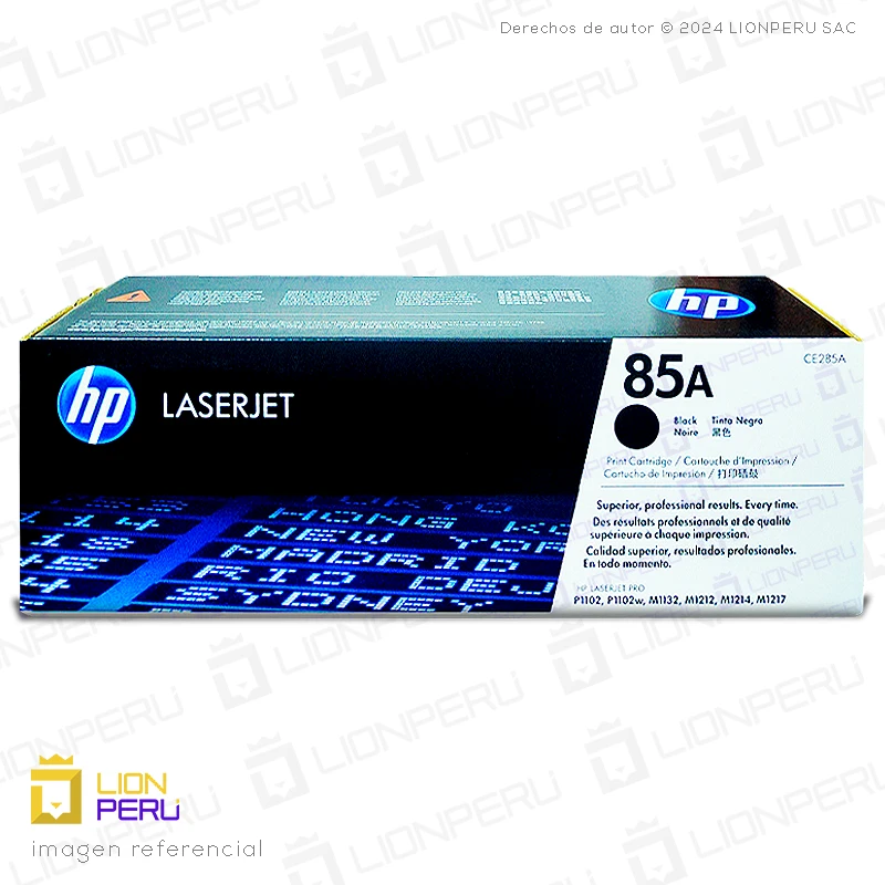 HP 85A Tóner Negro - Paquete de 2 - Imagen 2