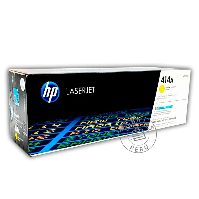 HP 414A Tóner Amarillo Original - Imagen 4