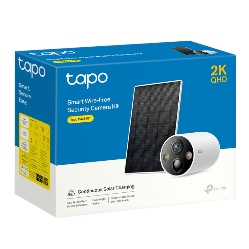 TP-Link Tapo C425 Kit Cámara Solar - Imagen 4