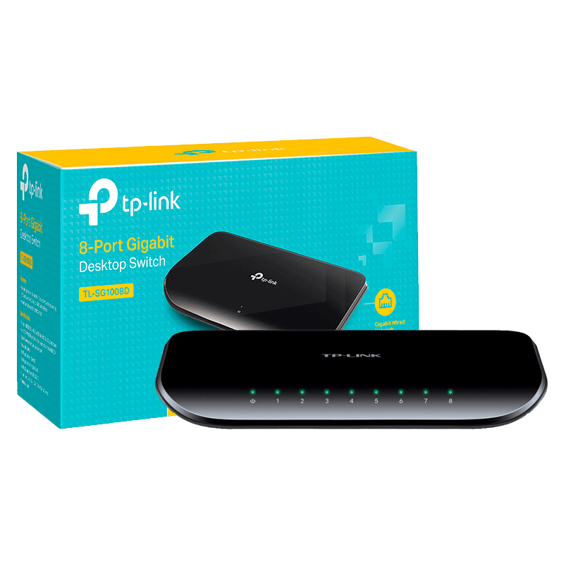 Switch Gigabit 8 Puertos TP-Link TL-SG1008D - Imagen 4