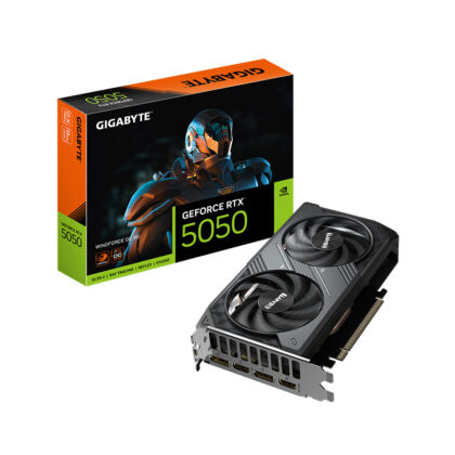 Tarjeta de Video GIGABYTE GeForce RTX 5050 WINDFORCE OC 8G GDDR6
