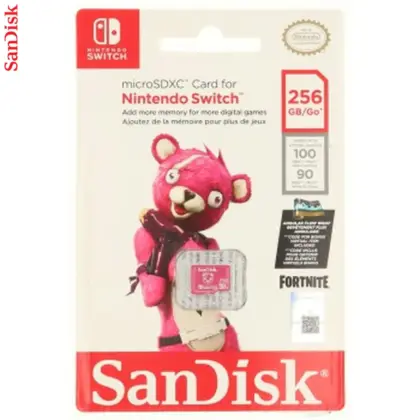 SanDisk 256GB Fortnite microSD para Nintendo Switch