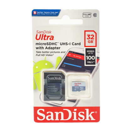 SanDisk Ultra microSDHC 32GB + Adaptador