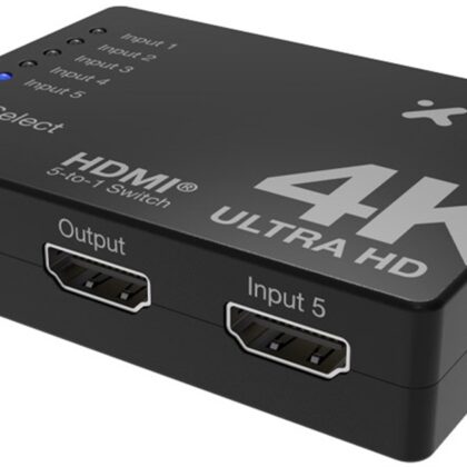 Xtech Switch HDMI 5x1 4K UHD con Mando