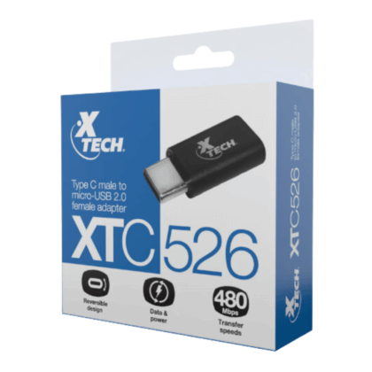 Xtech Adaptador USB Type C a Micro-USB