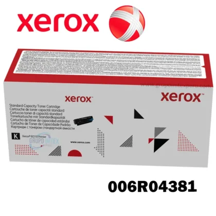 Toner Xerox 006R04381 B310 B315 Negro 20K Páginas