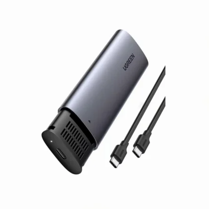 Case Externo UGREEN CM400 USB-C para SSD M.2 NVMe y SATA