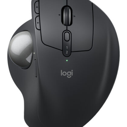 Mouse Logitech MX Ergo S Advanced Trackball Inalámbrico Negr