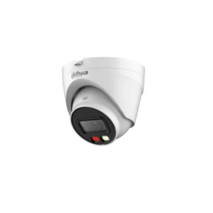 Cámara IP Domo Eyeball Dahua DH-IPC-HDW1239V-A-IL 2MP Smart Dual Light Micrófono IP67 PoE
