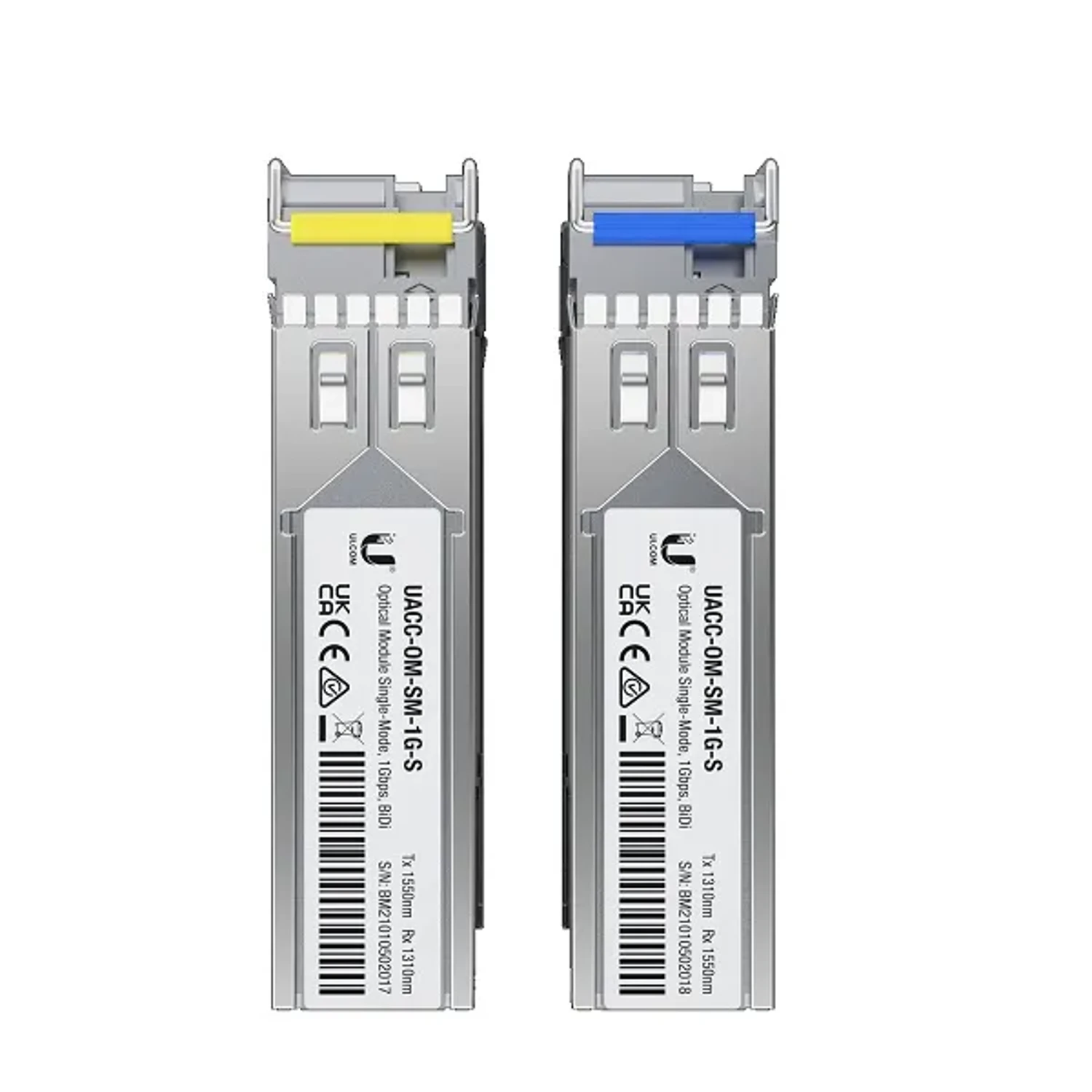 Transceptor Ubiquiti UACC-OM-SM-1G-S-2 SFP 2 Pack