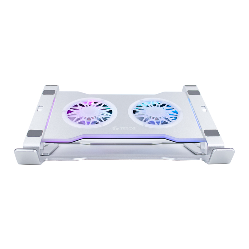 Cooler Laptop TEROS TE-7135N Plateado USB 9 a 16 Pulgadas - Imagen 2