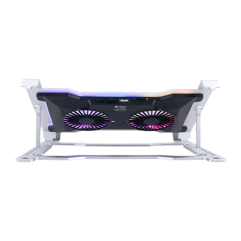 Cooler Laptop TEROS TE-7135N Plateado USB 9 a 16 Pulgadas - Imagen 3