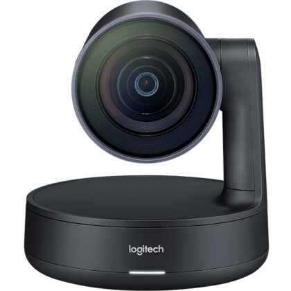 Cámara Logitech Rally PTZ UHD 4K Negra