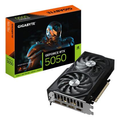 Tarjeta Gráfica Gigabyte GeForce RTX 5050 Windforce OC V2 8G