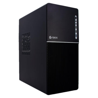 Case TEROS TE-1037S ATX con Fuente 250W Negro