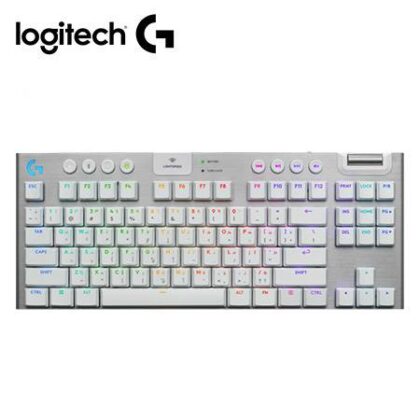 Teclado Logitech G915 X TKL Lightspeed RGB Blanco