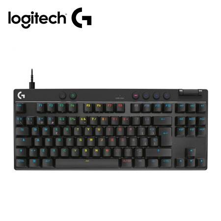 Teclado Logitech Pro X TKL Rapid Análogo USB-C RGB Negro