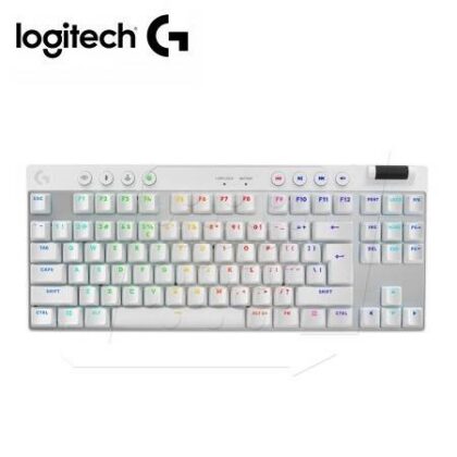 Teclado Logitech Pro X TKL Lightspeed Inalámbrico Blanco