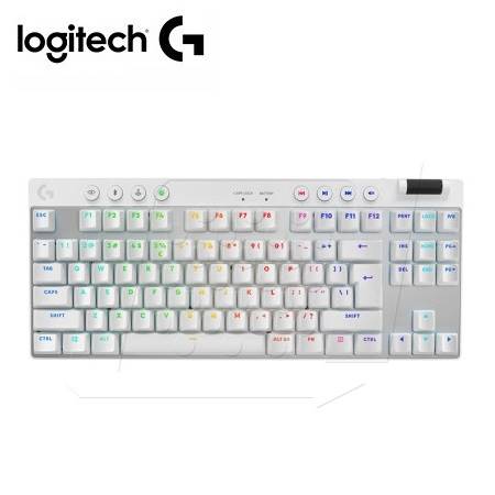 Teclado Logitech Pro X TKL Lightspeed Inalámbrico Blanco