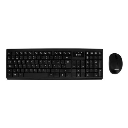 Kit Teclado y Mouse TEROS TE-4071S Inalámbrico Negro Español