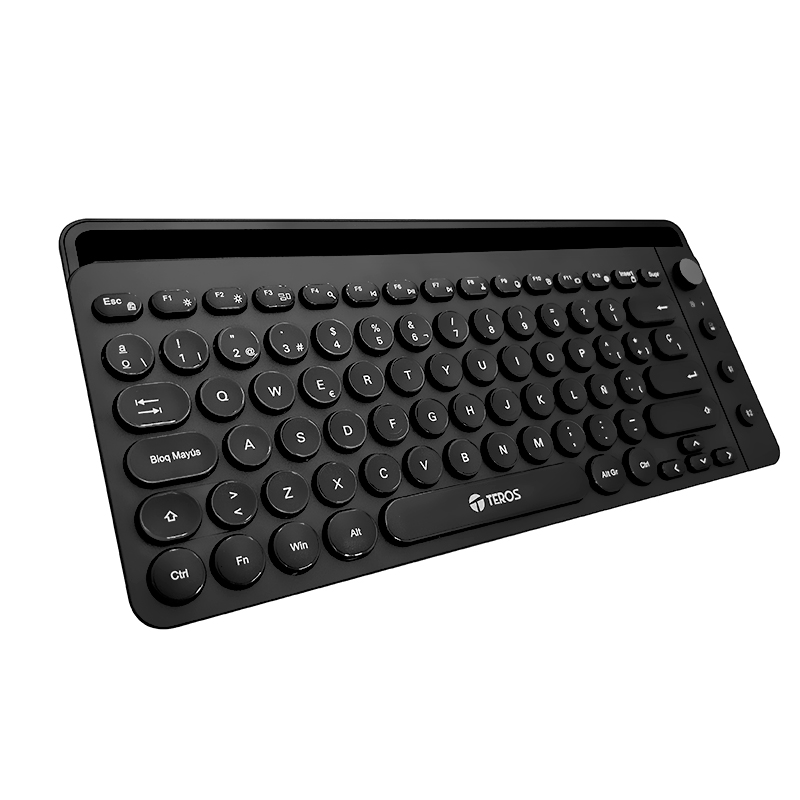 Teclado Inalámbrico TEROS TE-4064N 2.4 GHz Bluetooth Negro - Imagen 2