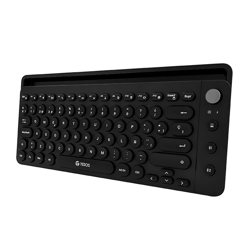 Teclado Inalámbrico TEROS TE-4064N 2.4 GHz Bluetooth Negro - Imagen 4
