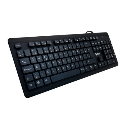 Teclado TEROS TE-4065N IPX7 USB Negro