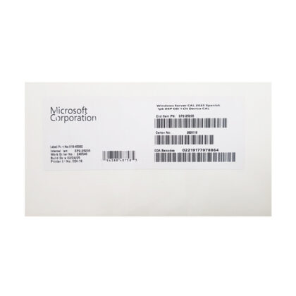 Licencia Microsoft Windows Server CAL 2025 1PK Device CAL