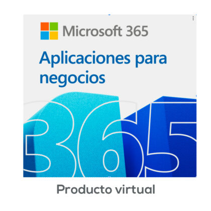 Microsoft 365 Apps for Business Licencia 1 Año [Licencia Digital ESD]